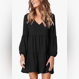 Women's Long Sleeve Tunic Dress